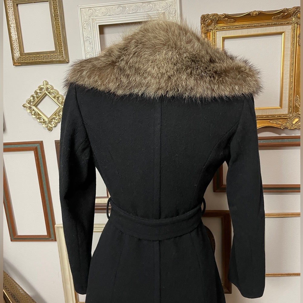 Vintage Bonwit Teller Carol Cohen For Braefair Wrap Coat - Picture 7 of 13